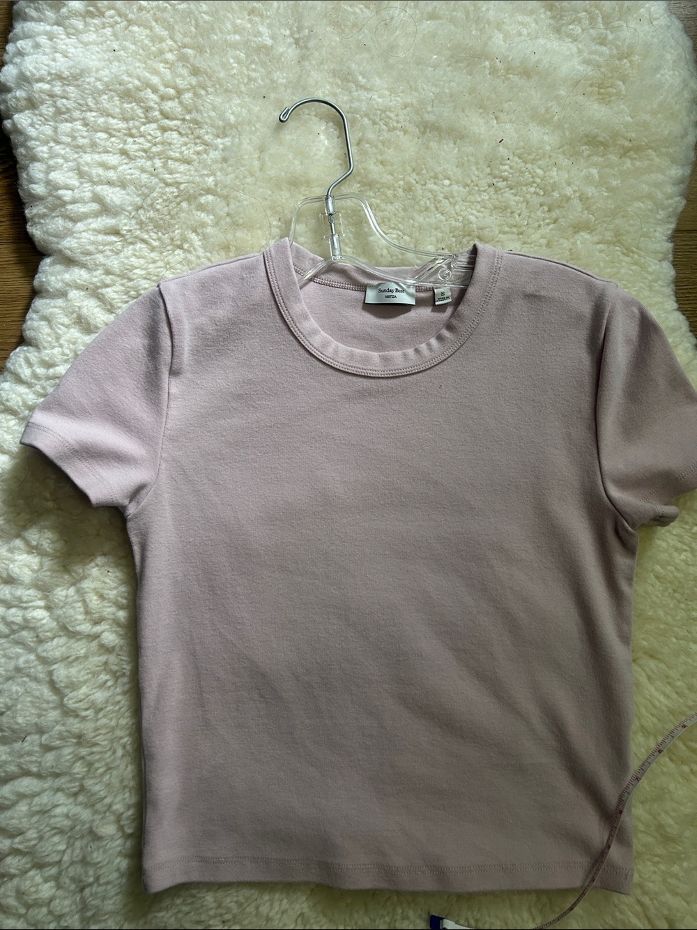 16-17.5” Ptp Daily Ritual Women's Short Sleeve Tee - Light Mauve